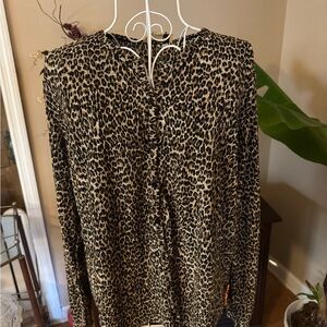 RAFAEL Leopard Patterned Top